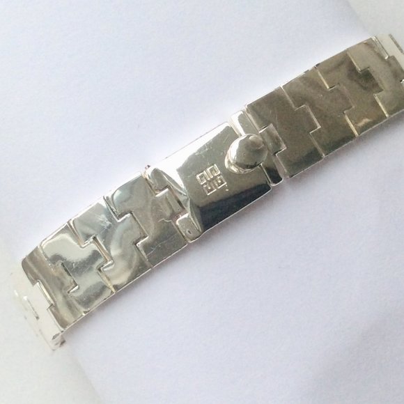 Givenchy Rhodium Jewelled Plaque Bracelet - Picture 4 of 5